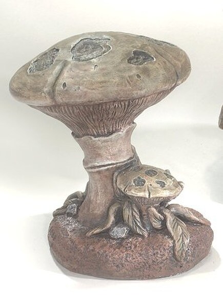 Mushroom Cluster Garden Sculpture was inspired by rich tales of mystical